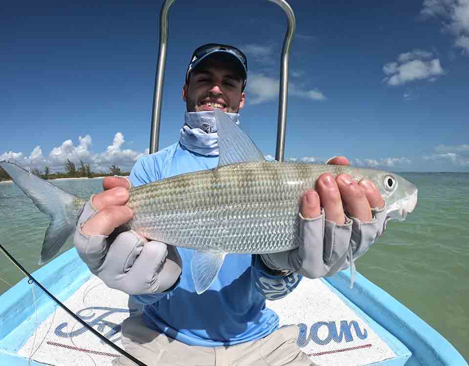 Bonefishing flats of Tulum Mexico