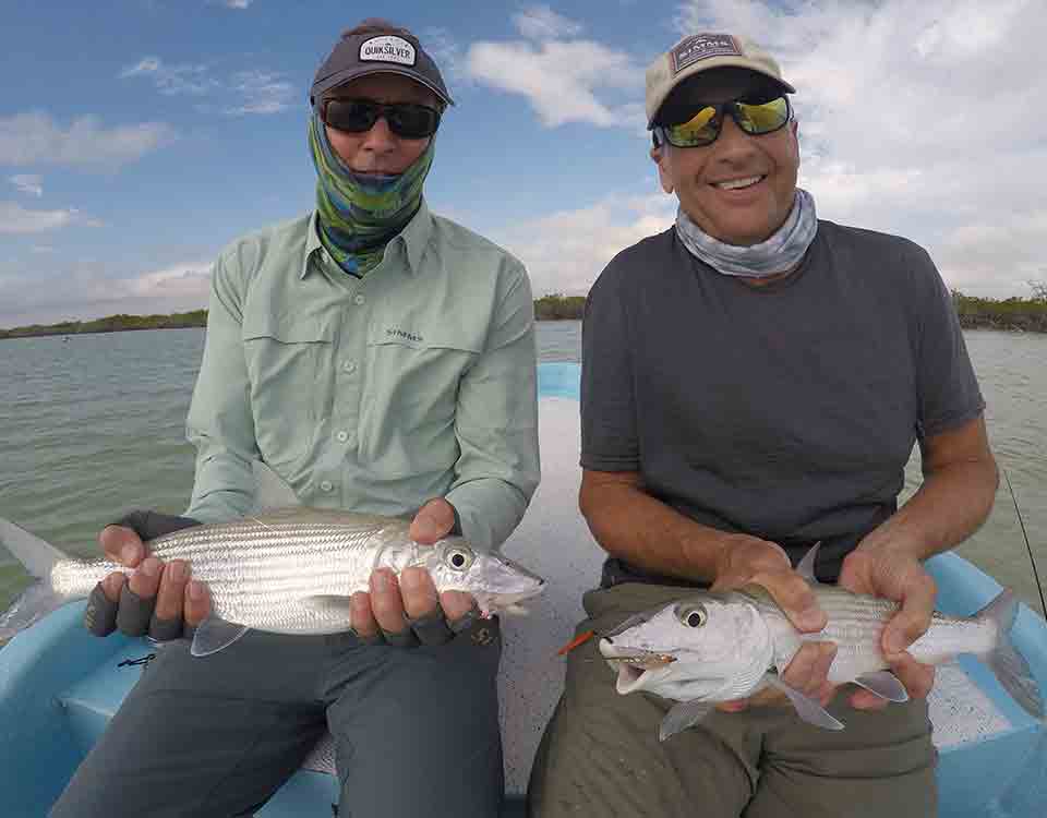 Double Tulum Bonefish Fishing