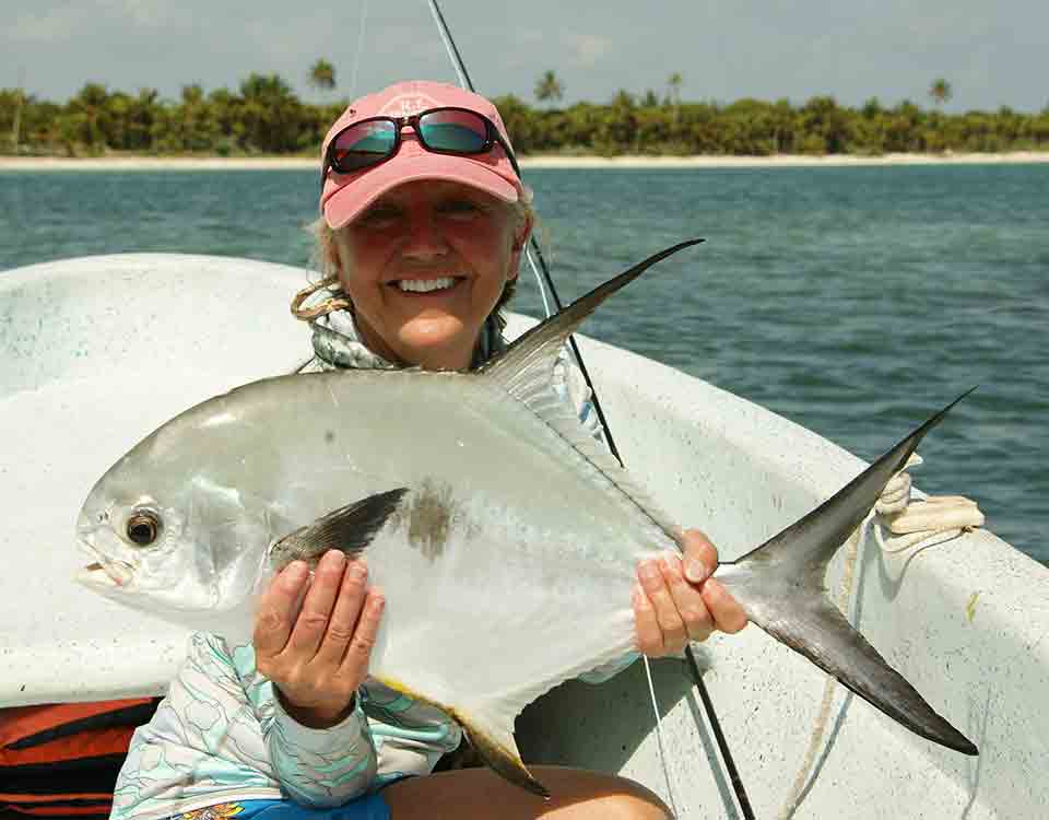 Permit Tulum Mexico Fishing