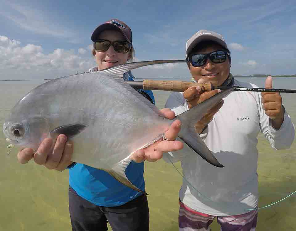 Flats Fishing Tulum Mexico