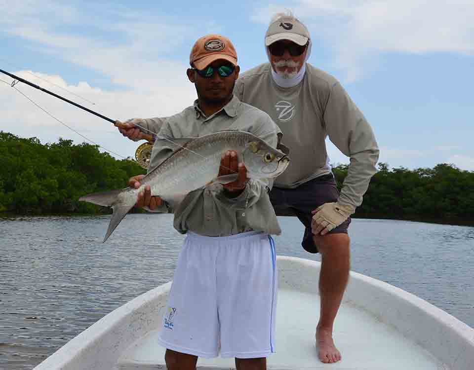 Fly Fishing Tarpon in Tulum